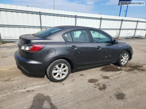2011 Mazda 3 I VIN JM1BL1VFXB1378679 фото 3