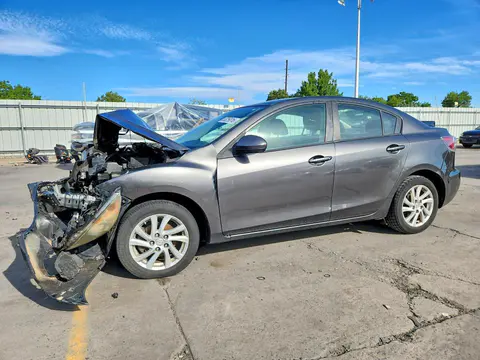 JM1BL1V71C1596195 — 2012 Mazda 3, Передняя часть (Front End), фото до ремонта