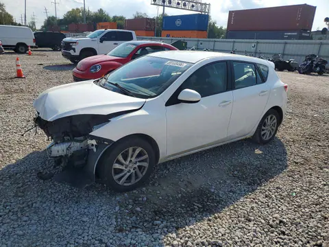 JM1BL1L89C1613403 — 2012 Mazda 3, Передняя часть (Front End), фото до ремонта
