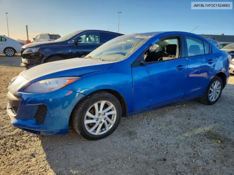 JM1BL1VF2C1524882 — 2012 Mazda 3, Сторона, фото до ремонта