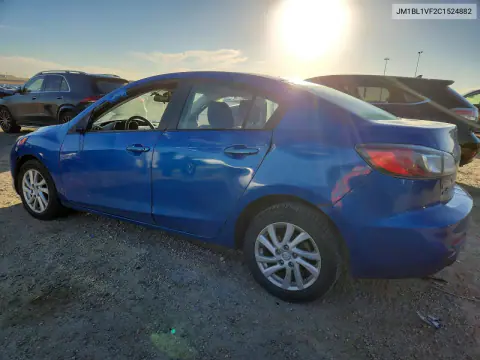 2012 Mazda 3 I VIN JM1BL1VF2C1524882 фото 2