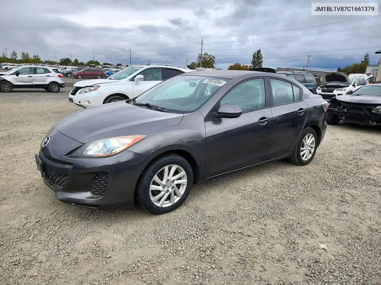 2012 Mazda 3 I VIN JM1BL1V87C1661379 фото 1