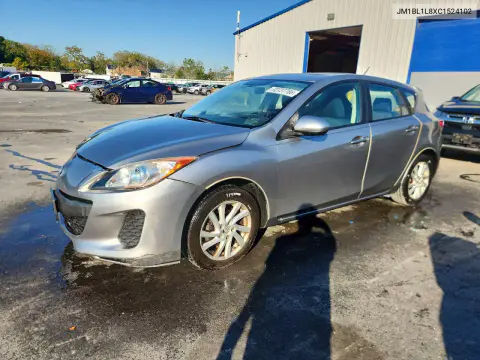 JM1BL1L8XC1524102 — 2012 Mazda 3, Передняя часть, фото до ремонта