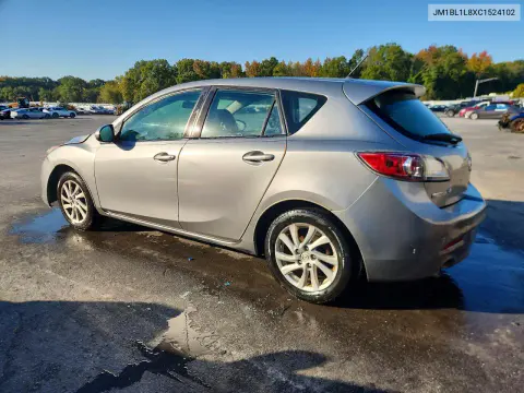 2012 Mazda 3 I VIN JM1BL1L8XC1524102 фото 2