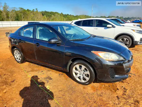 2012 Mazda 3 I VIN JM1BL1UF5C1533738 фото 4