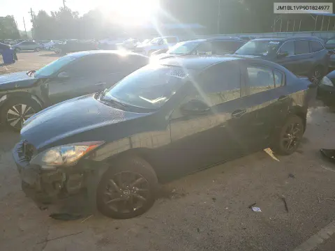 JM1BL1VP9D1824977 — 2013 Mazda 3, Задняя часть, фото до ремонта