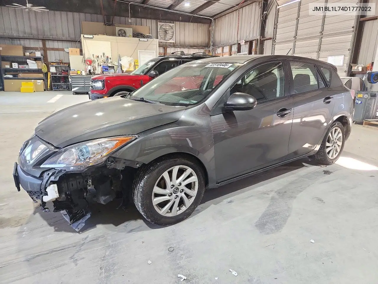2013 Mazda 3 I VIN JM1BL1L74D1777022 фото 1