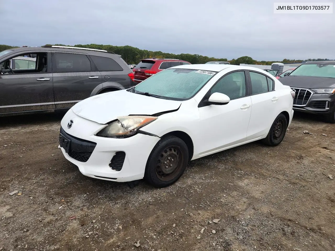 2013 Mazda 3 I VIN JM1BL1TG9D1703577 фото 1