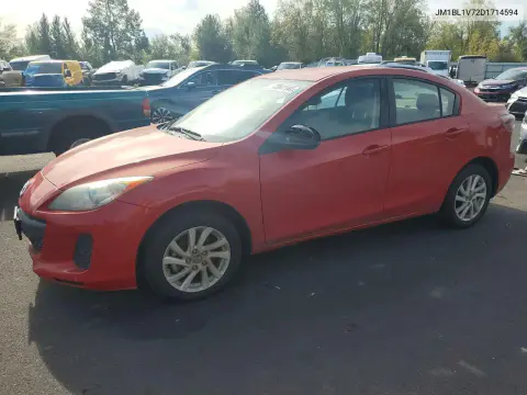JM1BL1V72D1714594 — 2013 Mazda 3, Передняя часть, фото до ремонта