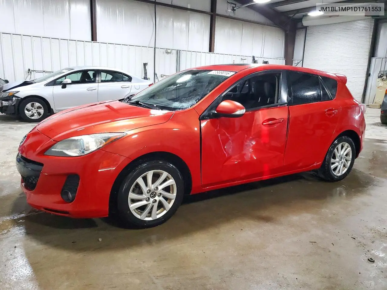 2013 Mazda 3 I VIN JM1BL1MP1D1761553 фото 1
