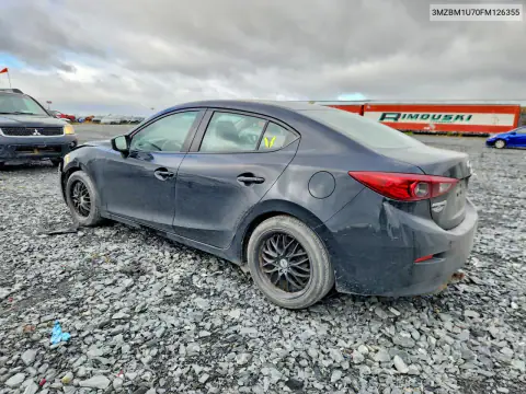 2015 Mazda 3 Sport VIN 3MZBM1U70FM126355 фото 2