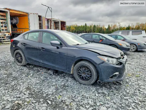 2015 Mazda 3 Sport VIN 3MZBM1U70FM126355 фото 4