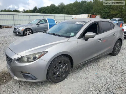 3MZBM1U73FM141335 — 2015 Mazda 3, Задняя часть, фото до ремонта