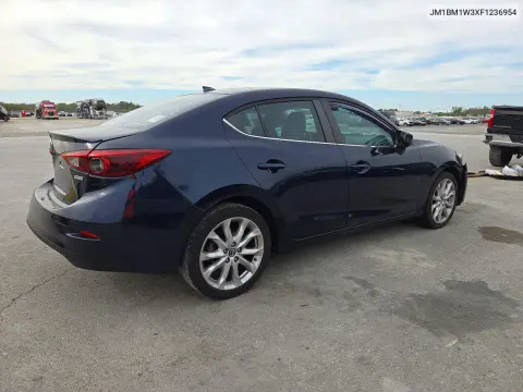 2015 Mazda 3 Grand Touring VIN JM1BM1W3XF1236954 фото 3