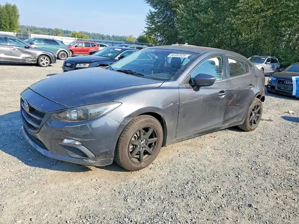 JM1BM1U7XG1291248 — 2016 Mazda 3, Задняя часть (Rear End), фото до ремонта