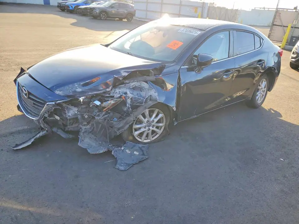 JM1BM1U77G1355097 Mazda 3 2016 — повреждение Передняя часть, фото до ремонта