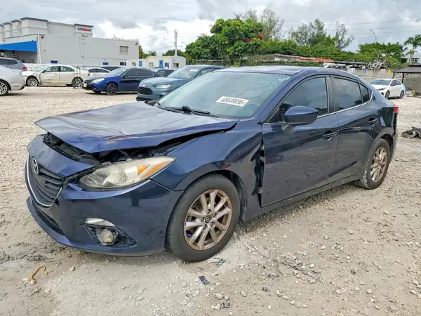 3MZBM1W74GM256475 — 2016 Mazda 3, Передняя часть (Front End), фото до ремонта