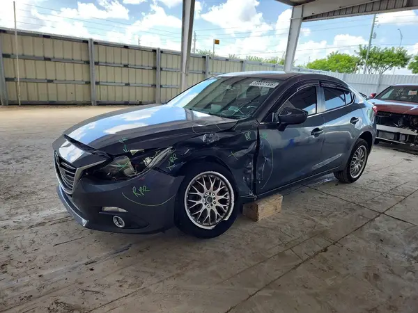 JM1BM1W38G1289394 — 2016 Mazda 3, Передняя часть (Front End), фото до ремонта