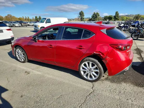 JM1BM1N33G1343721 — 2016 Mazda 3, фото 2 с аукциона Copart, Задняя часть
