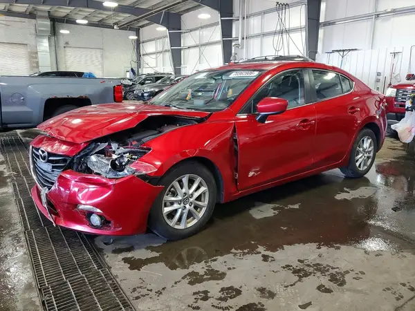 JM1BM1V79G1312119 — 2016 Mazda 3, Передняя часть (Front End), фото до ремонта
