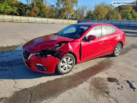 JM1BM1T73G1347466 — 2016 Mazda 3, Передняя часть, фото до ремонта