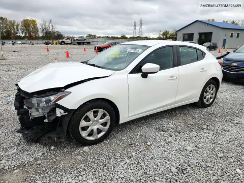 3MZBM1J77GM326459 — 2016 Mazda 3, Передняя часть, фото до ремонта
