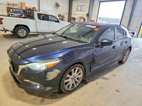 3MZBN1M37HM140184 — 2017 Mazda 3, Передняя часть (Front End), фото до ремонта
