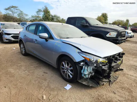 2017 Mazda 3 Sport VIN 3MZBN1K71HM146889 фото 4