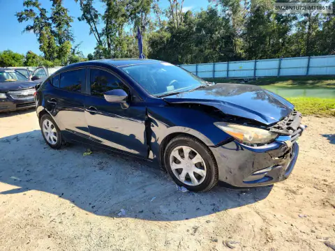 3MZBN1U72HM118614 — 2017 Mazda 3, фото 4 с аукциона Copart, Передняя часть