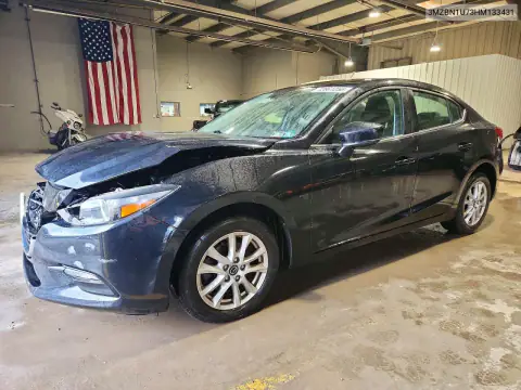 3MZBN1U73HM133431 — 2017 Mazda 3, Передняя часть, фото до ремонта