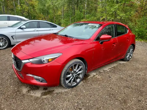 3MZBN1M3XJM189790 — 2018 Mazda 3, Задняя часть (Rear End), фото до ремонта