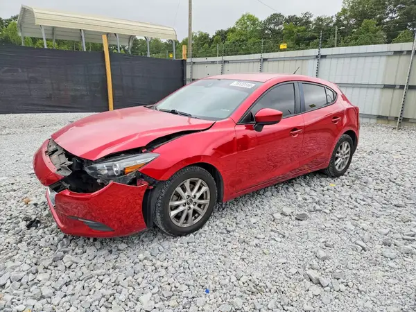 3MZBN1K73JM238091 — 2018 Mazda 3, Передняя часть (Front End), фото до ремонта