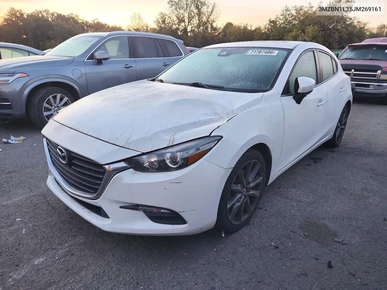 2018 Mazda 3 Touring VIN 3MZBN1L35JM269161 фото 1