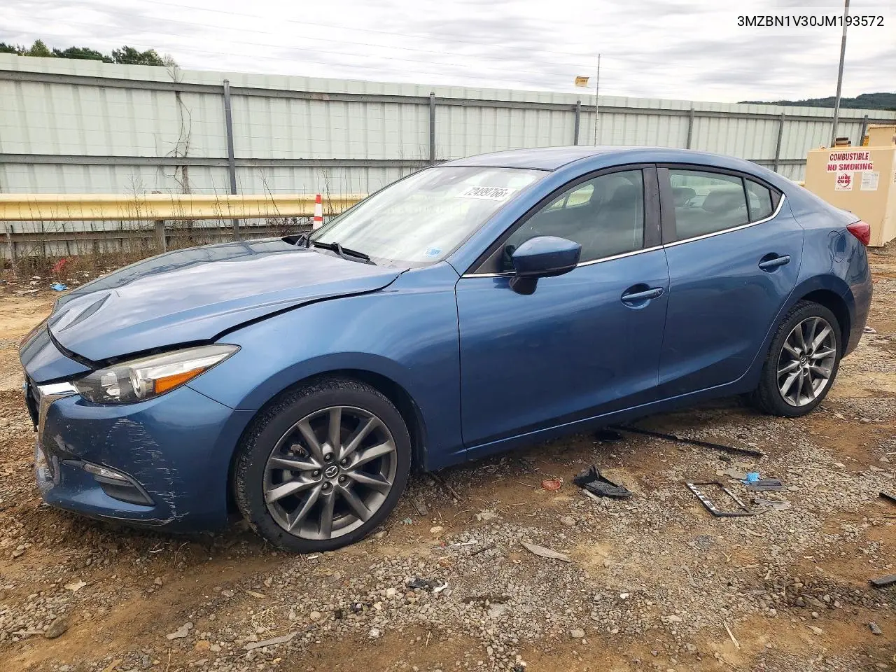 2018 Mazda 3 Touring VIN 3MZBN1V30JM193572 фото 1
