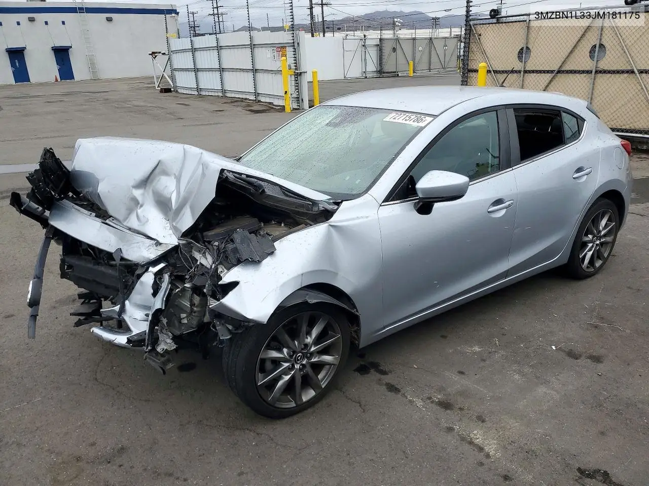 2018 Mazda 3 Touring VIN 3MZBN1L33JM181175 фото 1