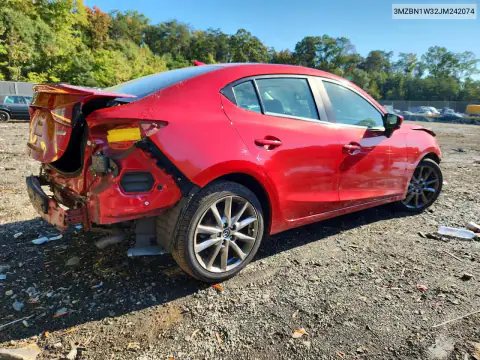 3MZBN1W32JM242074 — 2018 Mazda 3, фото 3 с аукциона Copart, Задняя часть