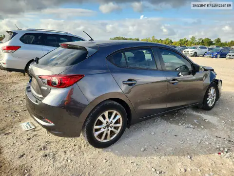 3MZBN1K75JM268189 — 2018 Mazda 3, фото 3 с аукциона Copart, Передняя часть