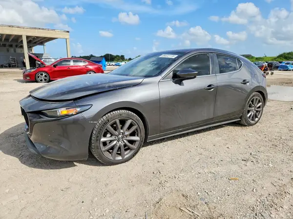 JM1BPAMM8K1146702 — 2019 Mazda 3, Передняя часть (Front End), фото до ремонта
