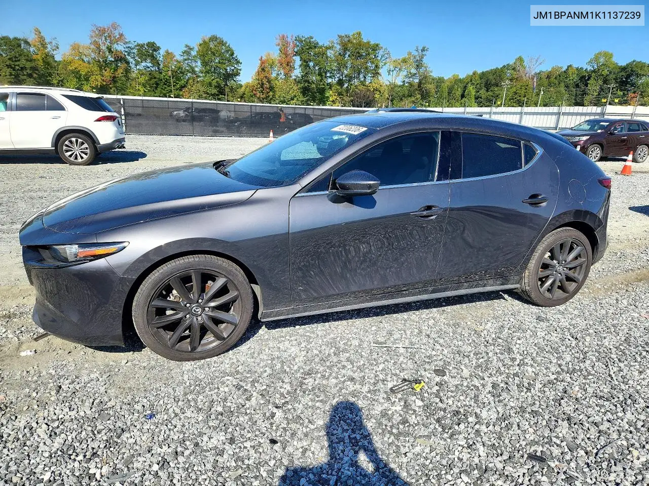 2019 Mazda 3 Premium VIN JM1BPANM1K1137239 фото 1