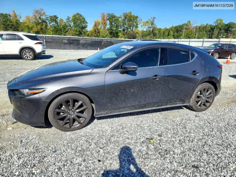 JM1BPANM1K1137239 — 2019 Mazda 3, Сторона, фото до ремонта