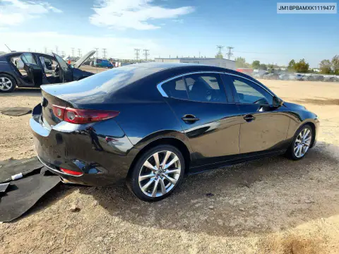 2019 Mazda 3 Select VIN JM1BPBAMXK1119477 фото 3