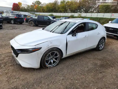 JM1BPBNM1K1145007 — 2019 Mazda 3, Передняя часть, фото до ремонта