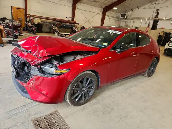 JM1BPBJY8M1335351 — 2021 Mazda 3, Передняя часть (Front End), фото до ремонта