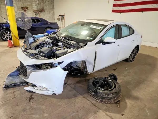 JM1BPBCL1M1344474 — 2021 Mazda 3, Передняя часть (Front End), фото до ремонта