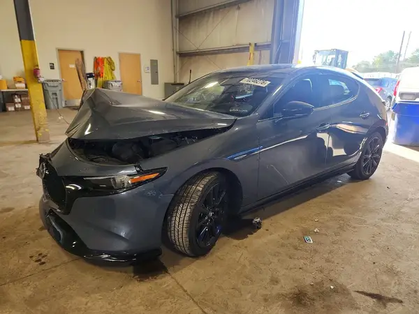 JM1BPBNY1M1312259 — 2021 Mazda 3, Передняя часть (Front End), фото до ремонта