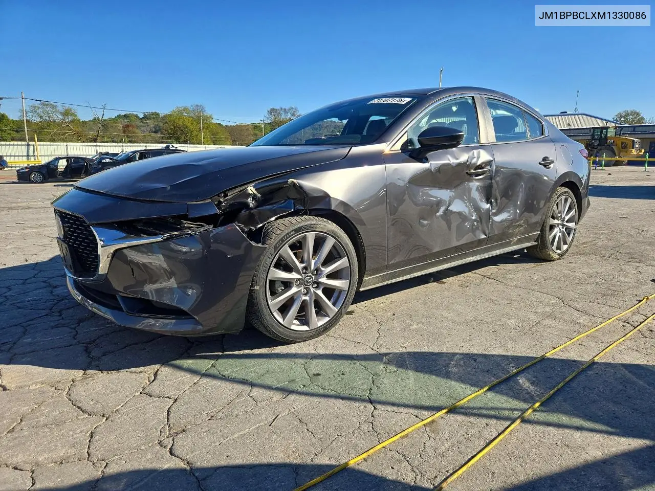 2021 Mazda 3 Preferred VIN JM1BPBCLXM1330086 фото 1