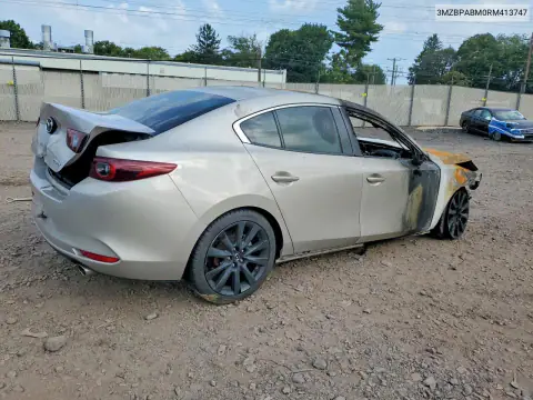 3MZBPABM0RM413747 — 2024 Mazda 3, фото 3 с аукциона Copart, Пожар