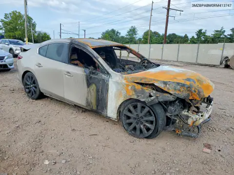 3MZBPABM0RM413747 — 2024 Mazda 3, фото 4 с аукциона Copart, Пожар