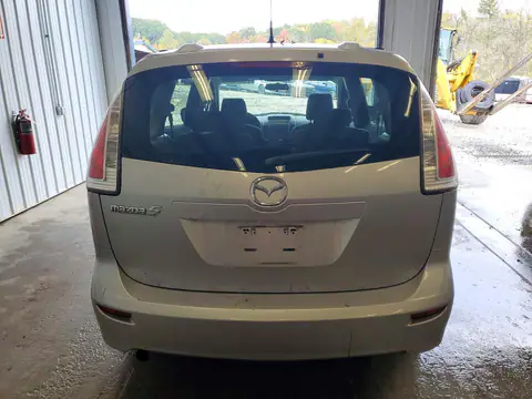 JM1CR29L380310134 — 2008 Mazda 5, Задняя часть, фото до ремонта
