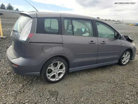 2008 Mazda 5 VIN JM1CR293180315221 фото 3
